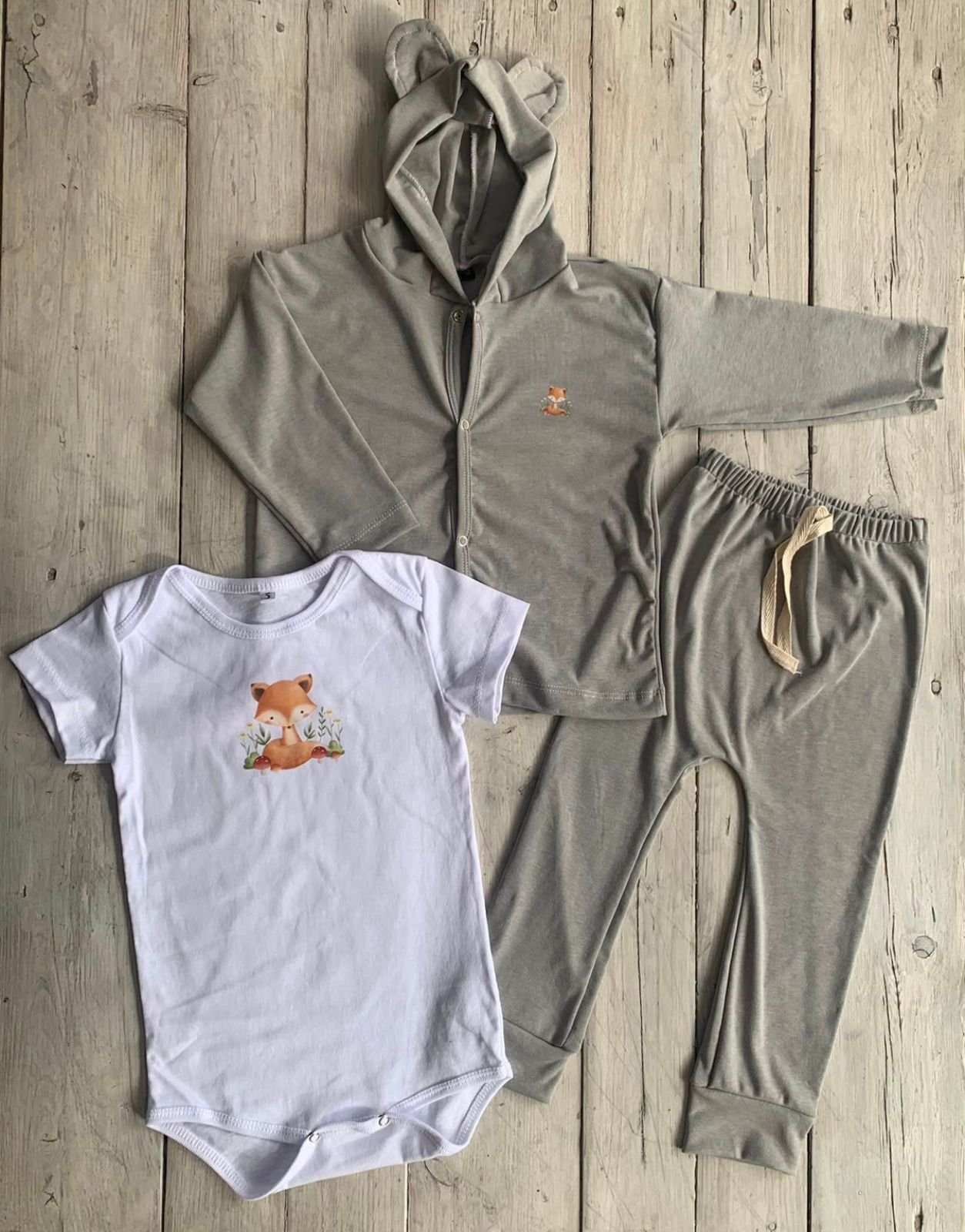 Conjunto 3 Piezas Zorrito